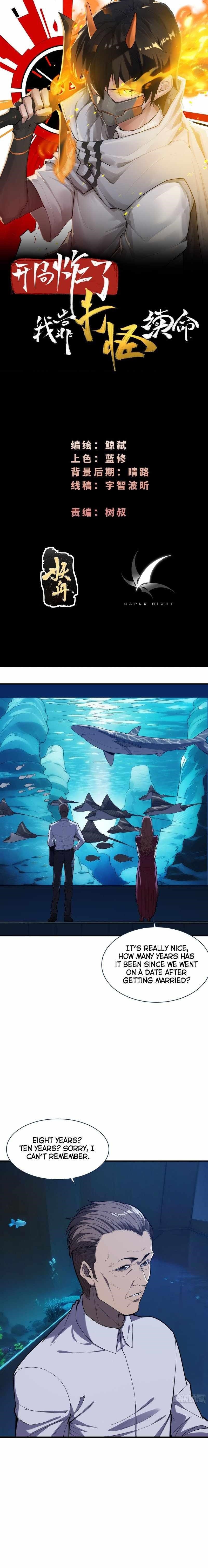 I Rely On Killing Monsters To Extend My Longevity Chapter 24 - Page 1