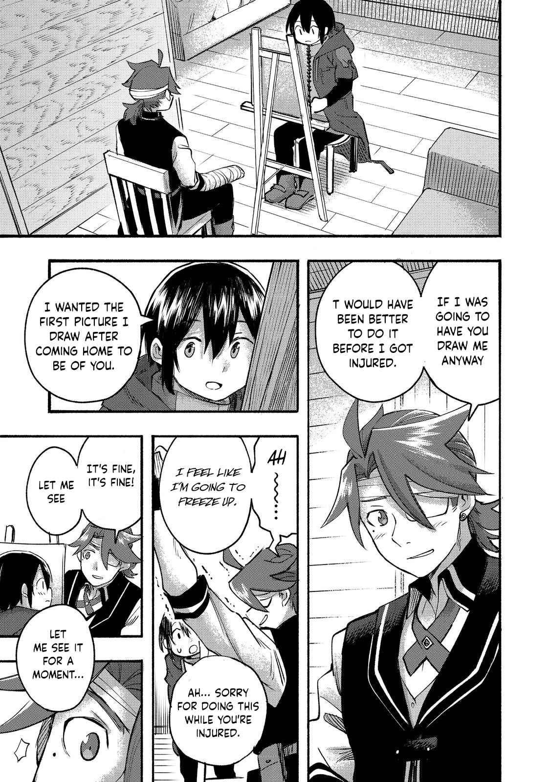 Kyou mo E ni Kaita Mochi ga Umai Chapter 8 - Page 21