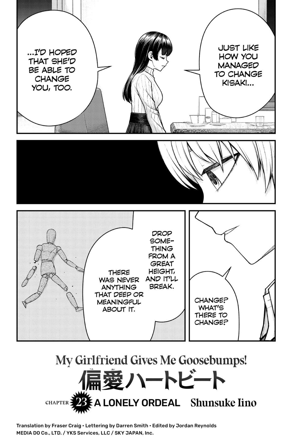 My Girlfriend Gives Me Goosebumps! Chapter 23 - Page 2