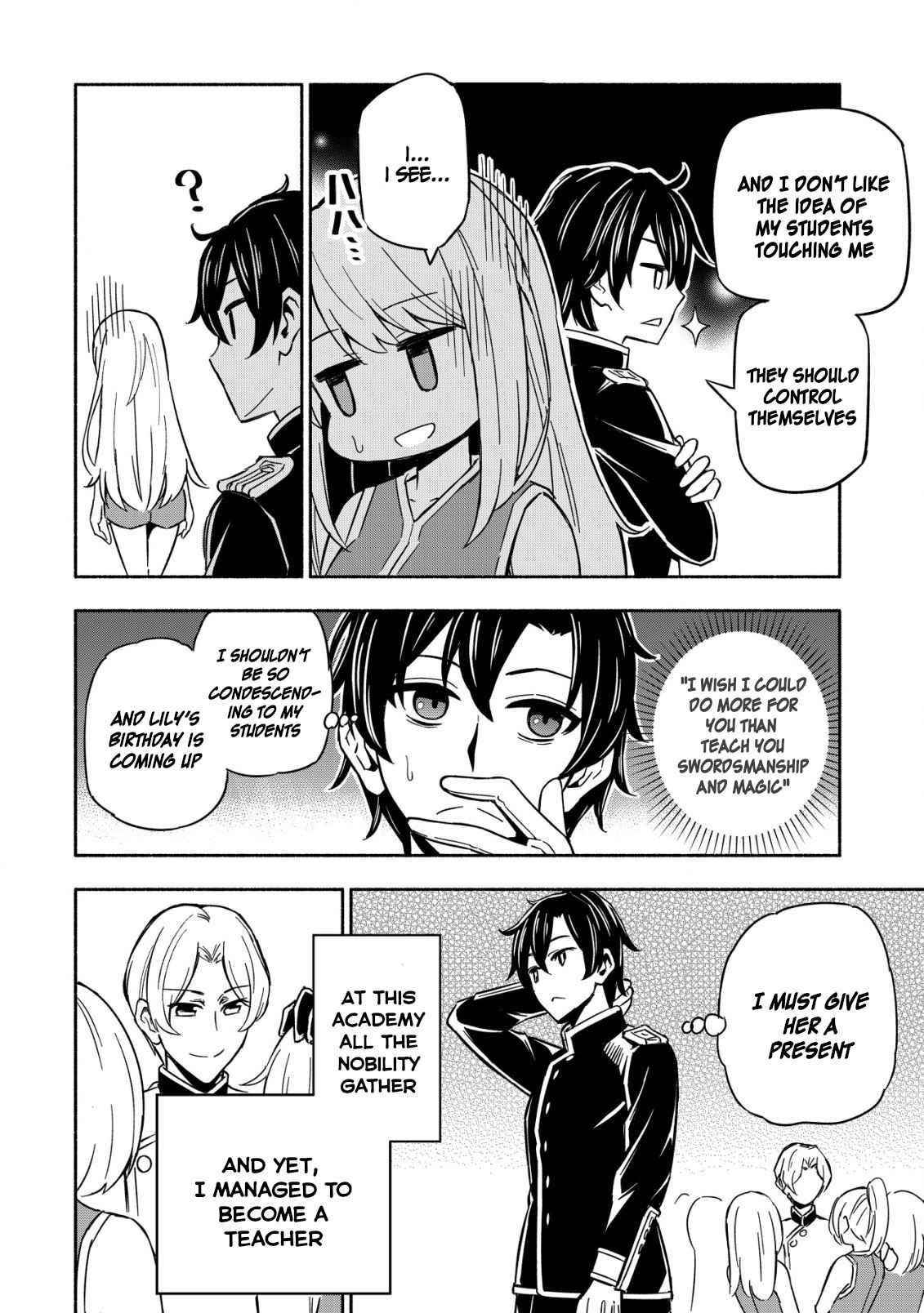 The Demon King’s Educator -The common teacher who has been exiled from the Brave Academy becomes a private teacher for the Devil’s daughters- Chapter 1 - Page 8