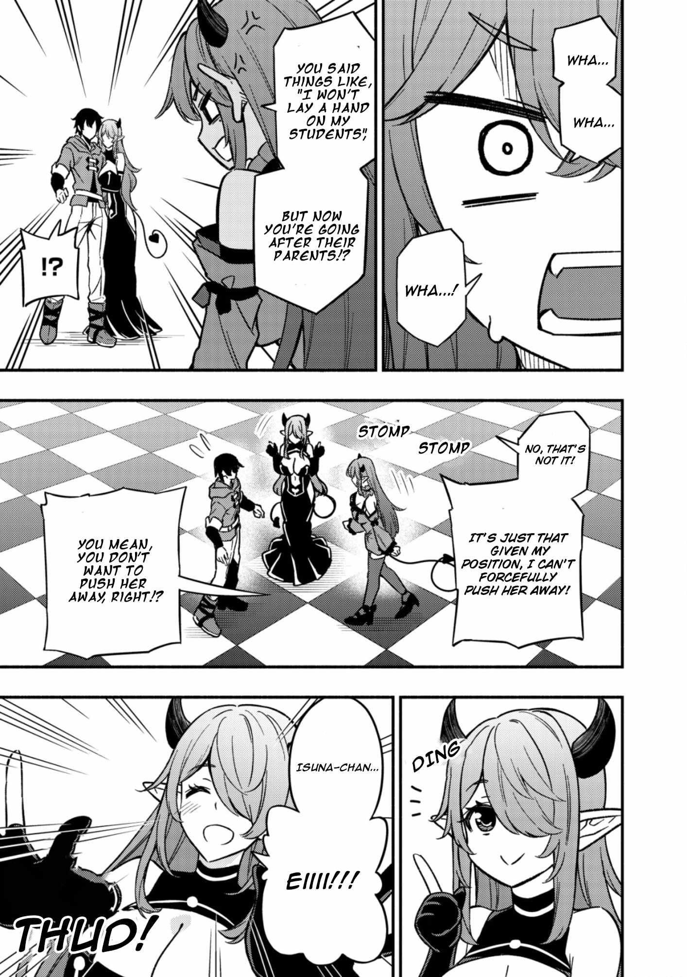 The Demon King’s Educator -The common teacher who has been exiled from the Brave Academy becomes a private teacher for the Devil’s daughters- Chapter 12 - Page 5