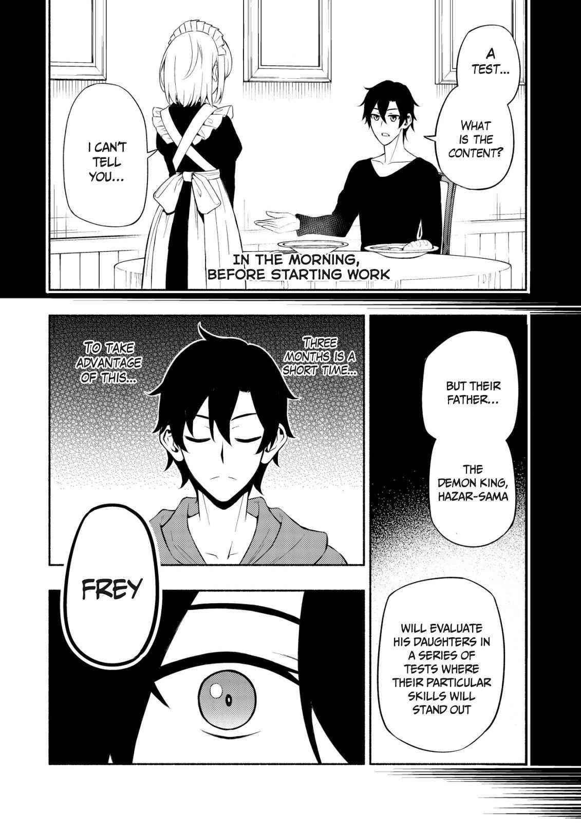 The Demon King’s Educator -The common teacher who has been exiled from the Brave Academy becomes a private teacher for the Devil’s daughters- Chapter 4 - Page 8