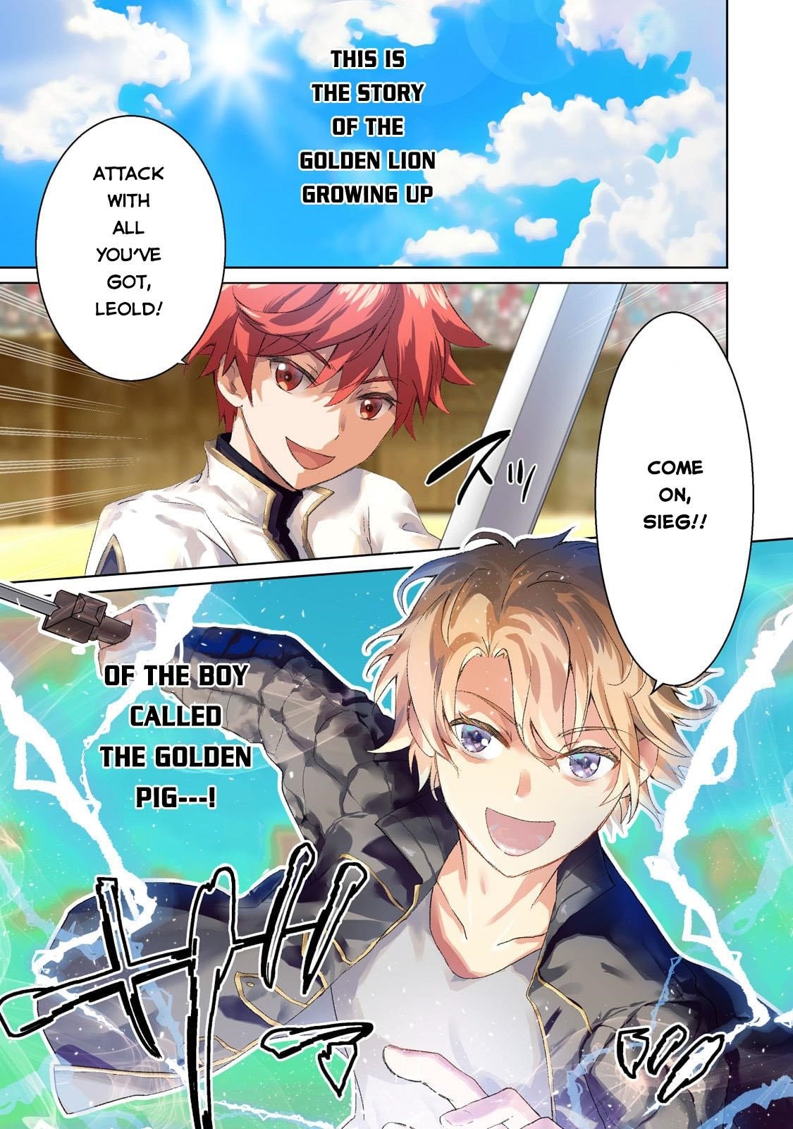 Eroge Reincarnation, Struggle of a Golden Pig Aristocrat Against Fate Chapter 1 - Page 1