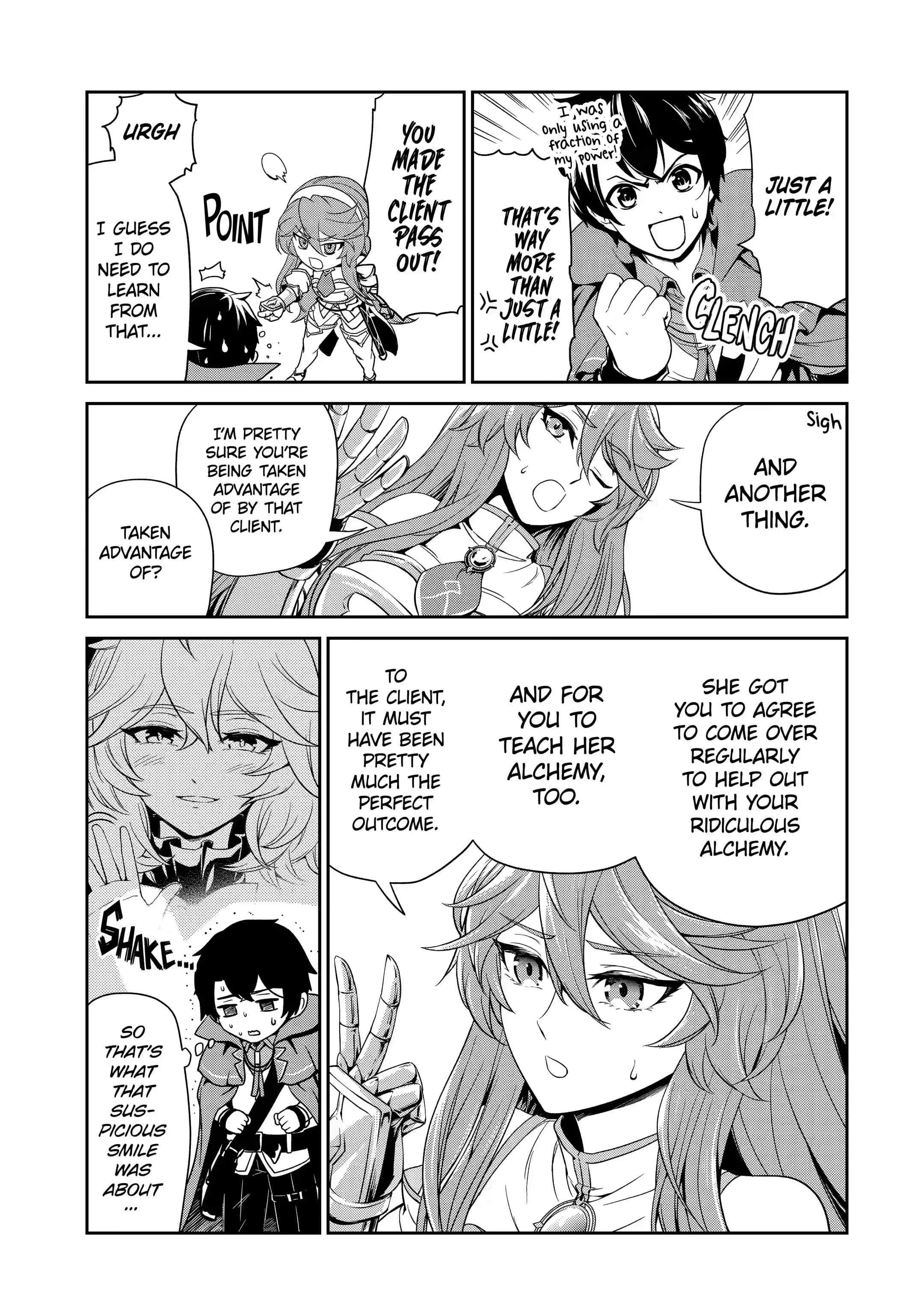 I’m an Alchemist Who Doesn’t Know How OP I Am Chapter 2.3 - Page 9