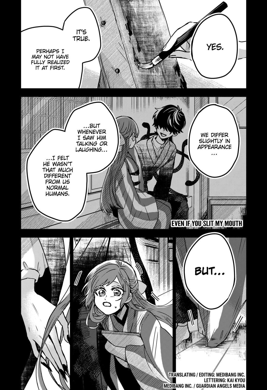 Kuchi ga Saketemo Kimi ni wa (2020 Short) Chapter 42 - Page 1