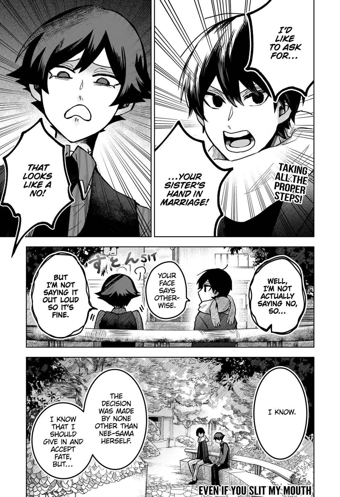 Kuchi ga Saketemo Kimi ni wa (2020 Short) Chapter 50 - Page 1