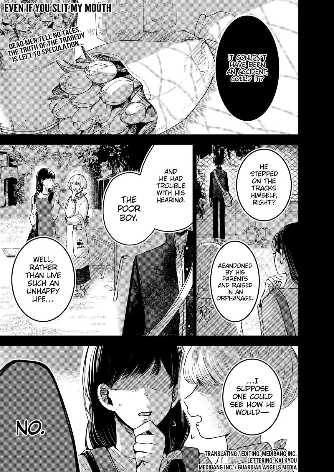 Kuchi ga Saketemo Kimi ni wa (2020 Short) Chapter 58 - Page 1