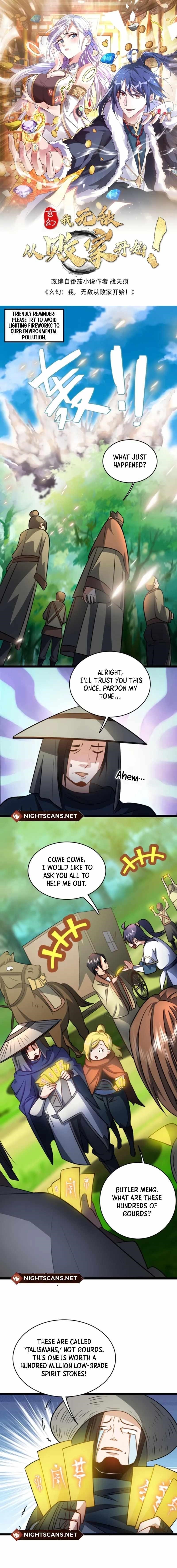 Fusion Fantasy: Nine Celestial Maiden Masters From The Get-Go Chapter 82 - Page 1