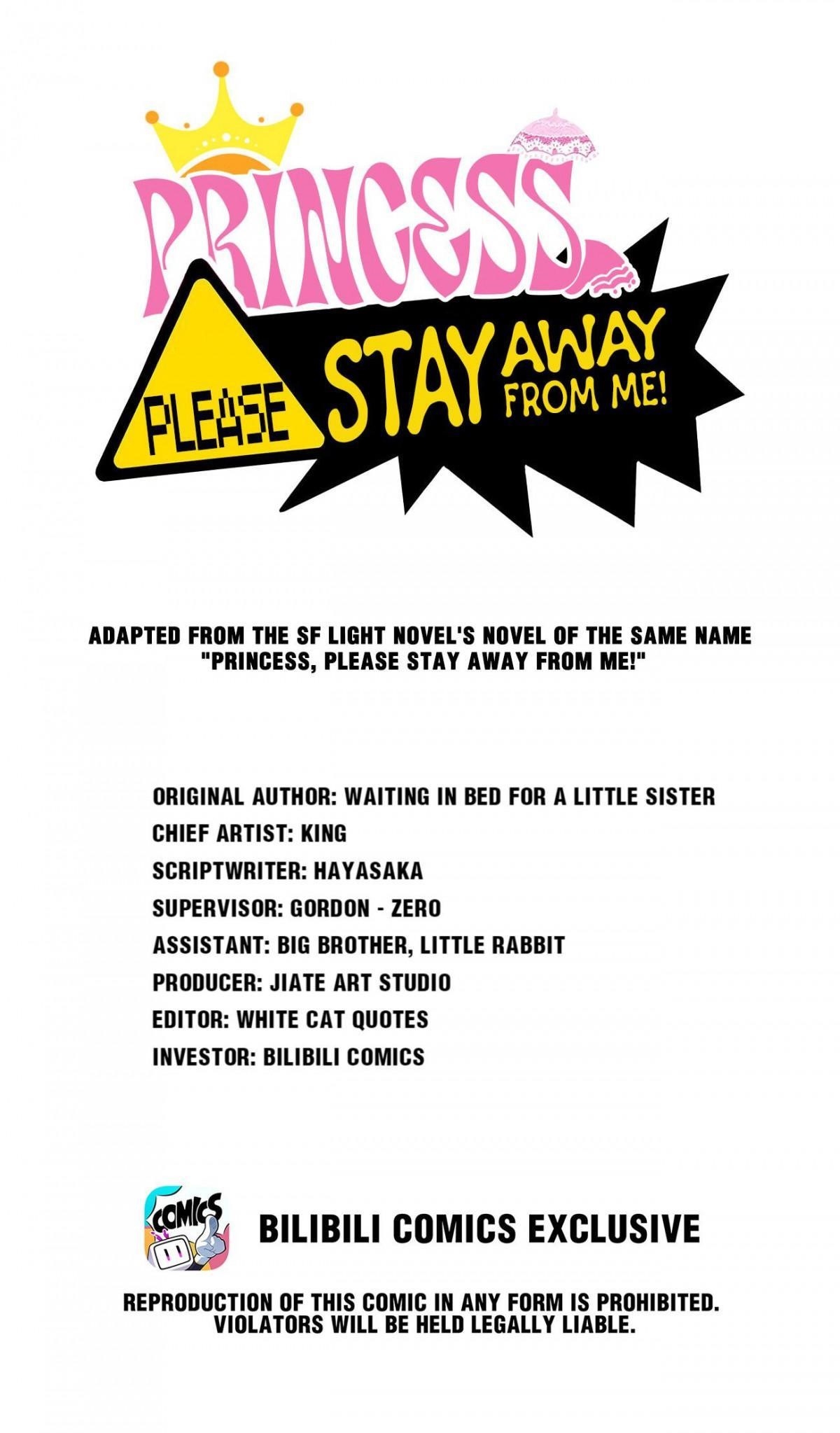 Princess, Please Distance Yourself A Little Chapter 33 - Page 1