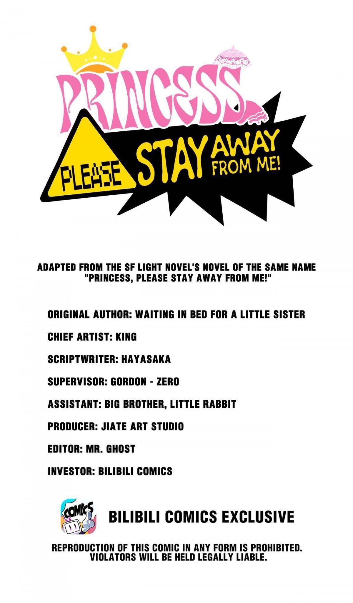 Princess, Please Distance Yourself A Little Chapter 35 - Page 1