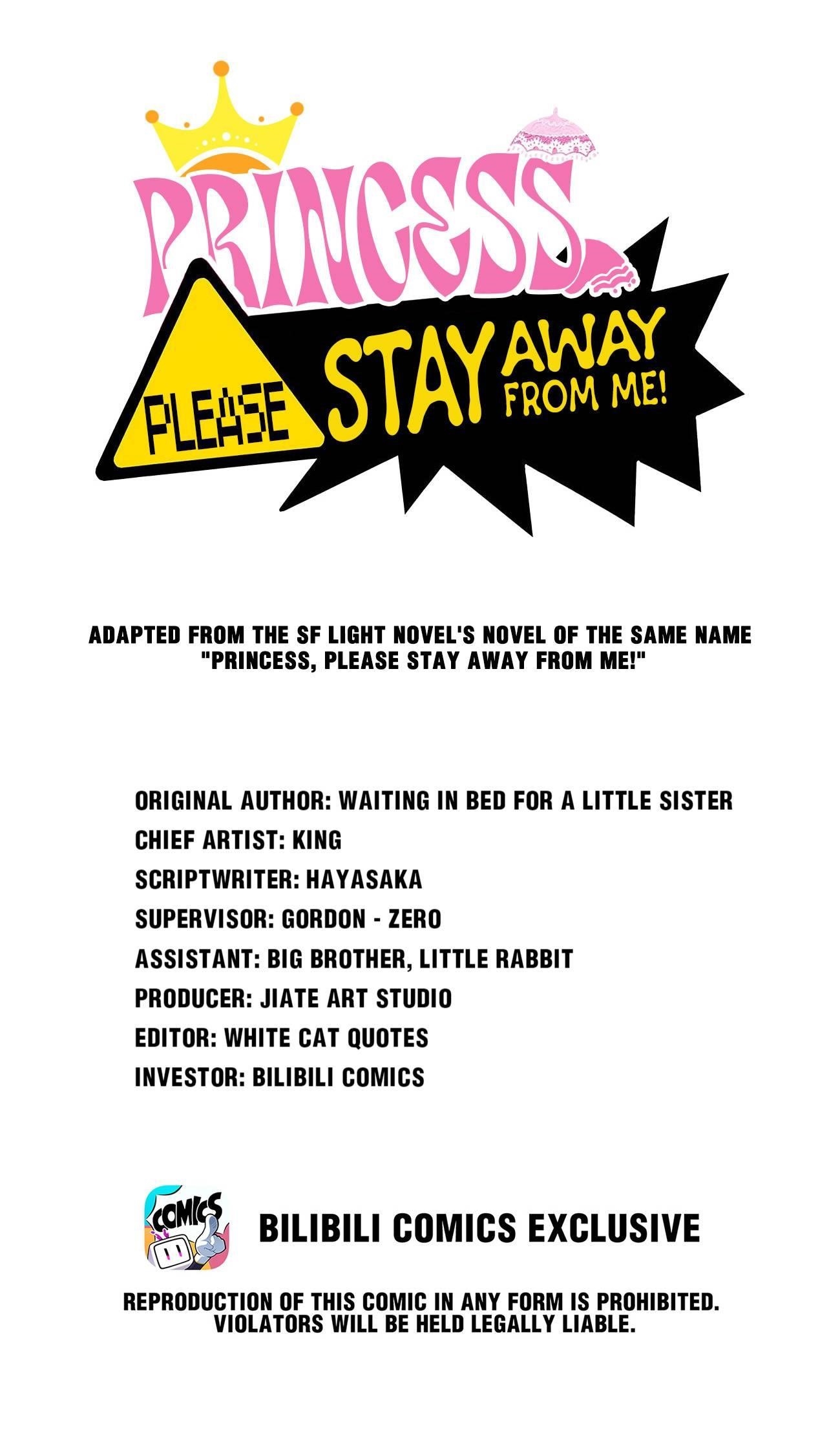 Princess, Please Distance Yourself A Little Chapter 54 - Page 1