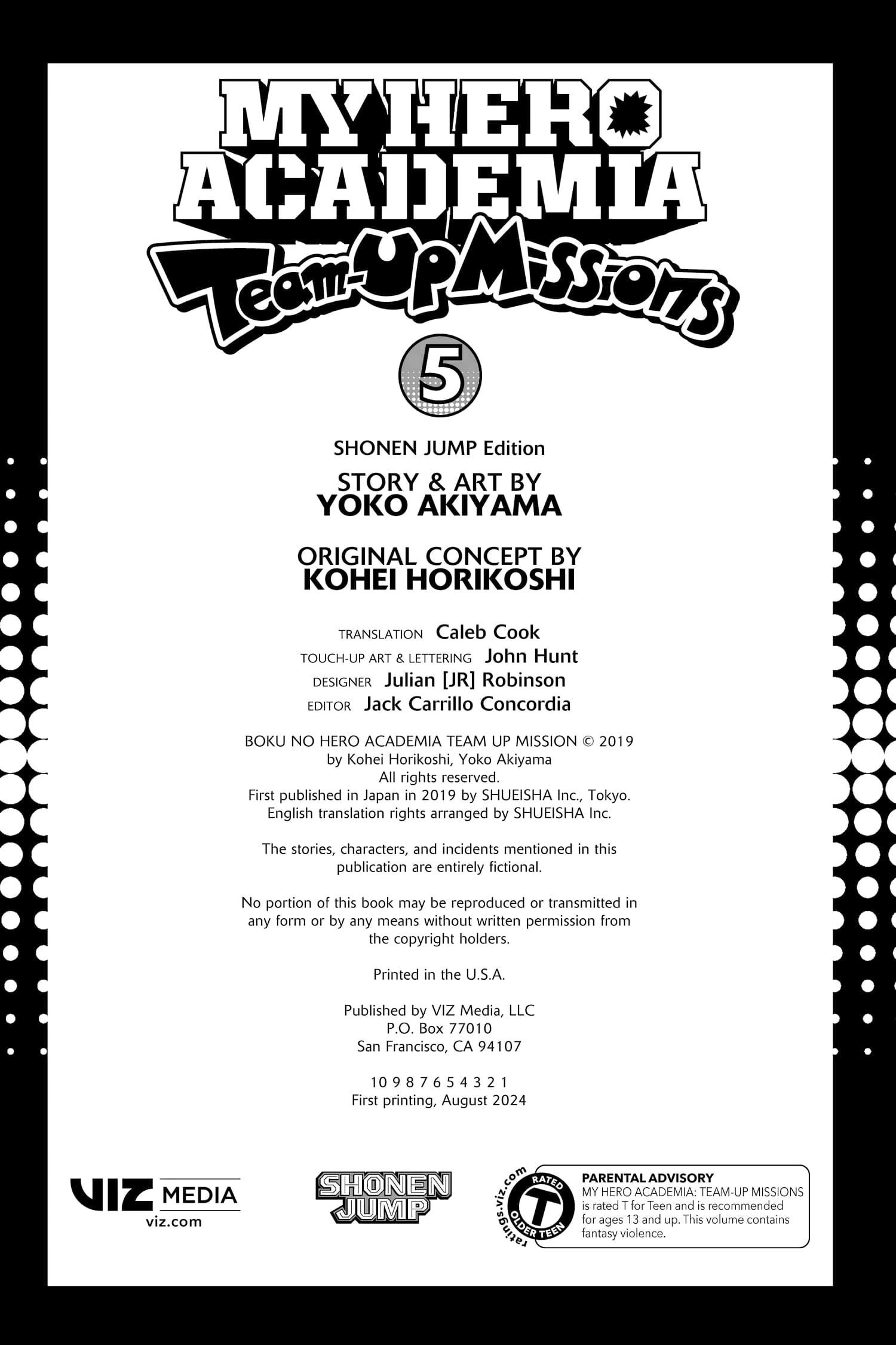 MY HERO ACADEMIA: TEAM UP MISSION Chapter 24 - Page 3