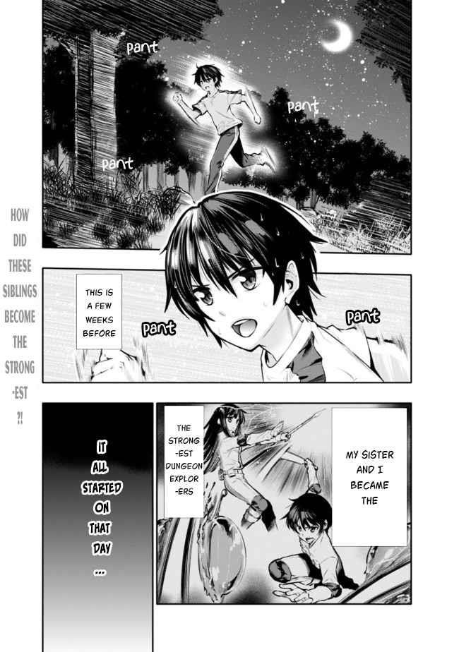 Basement Dungeon: Poor Brother and Sister Become the Strongest in Search of Entertainment Chapter 2 - Page 1