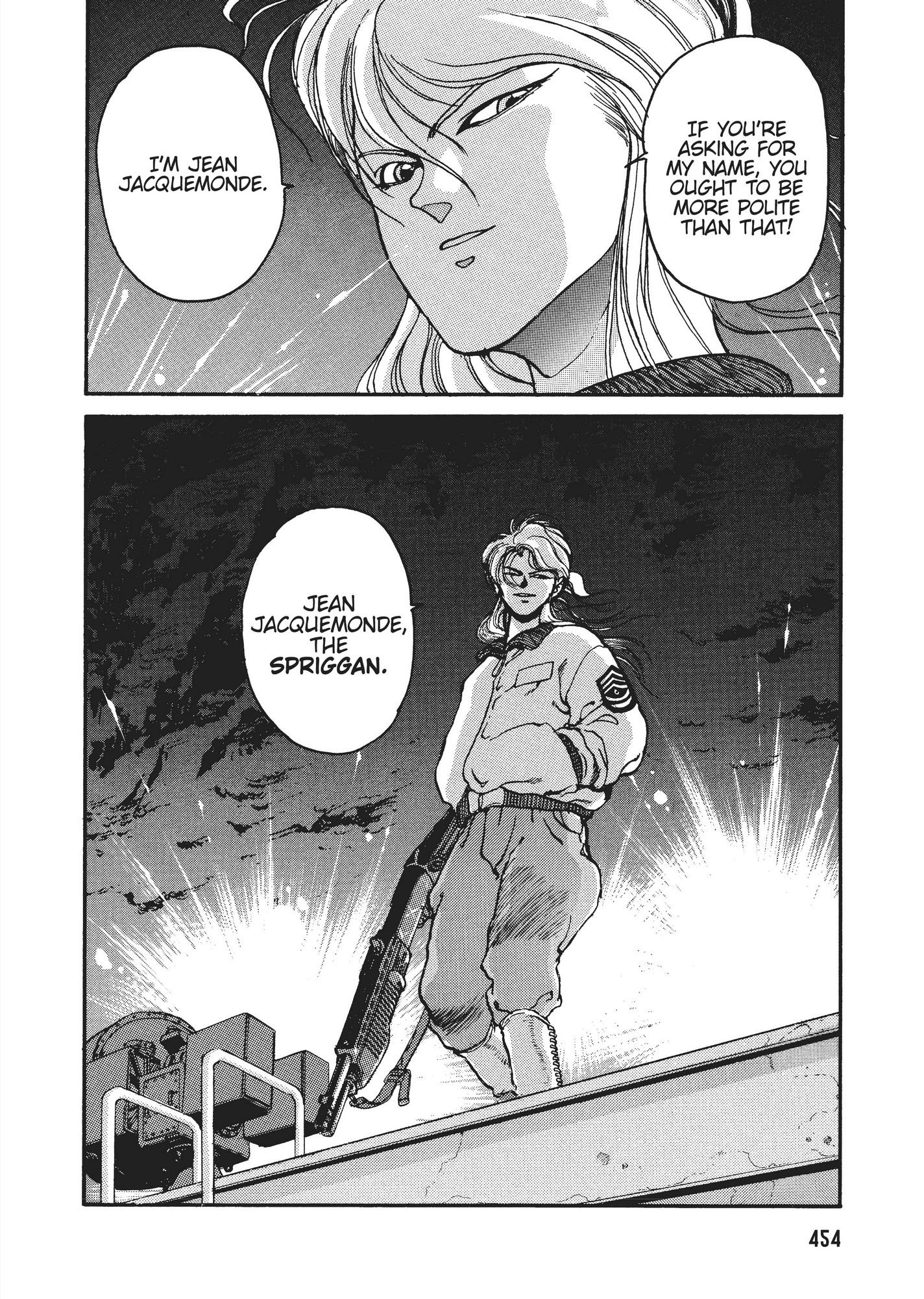 Spriggan Chapter 17 - Page 38