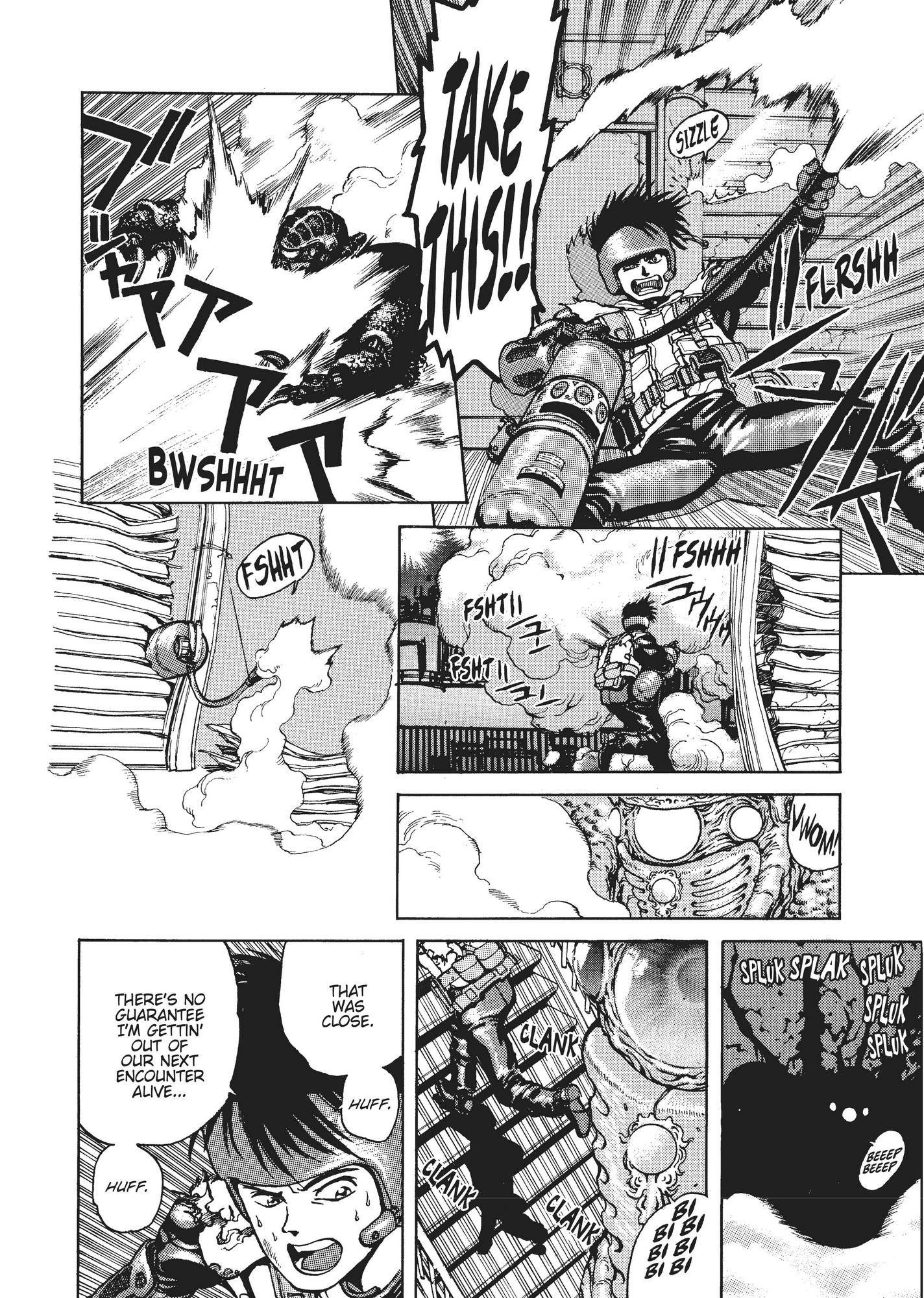 Spriggan Chapter 21 - Page 74