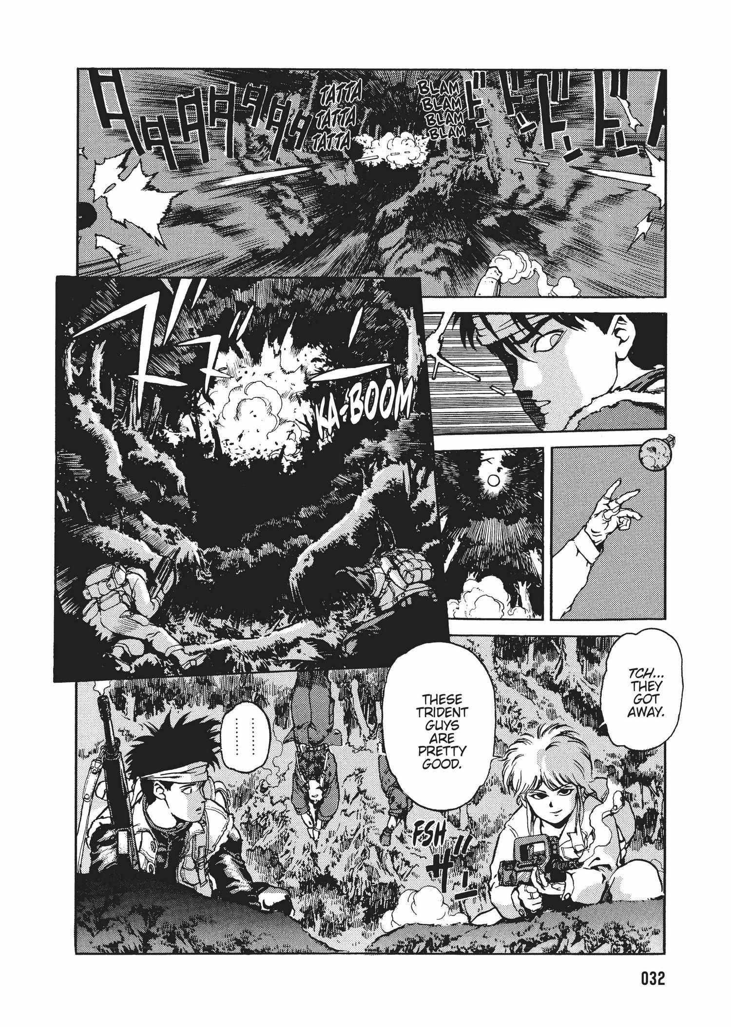 Spriggan Chapter 22 - Page 32