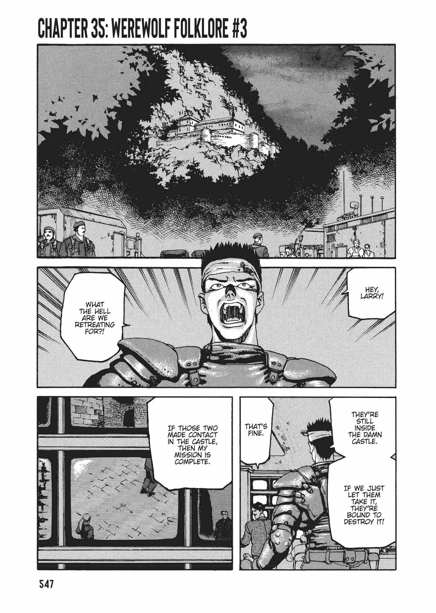 Spriggan Chapter 35 - Page 1