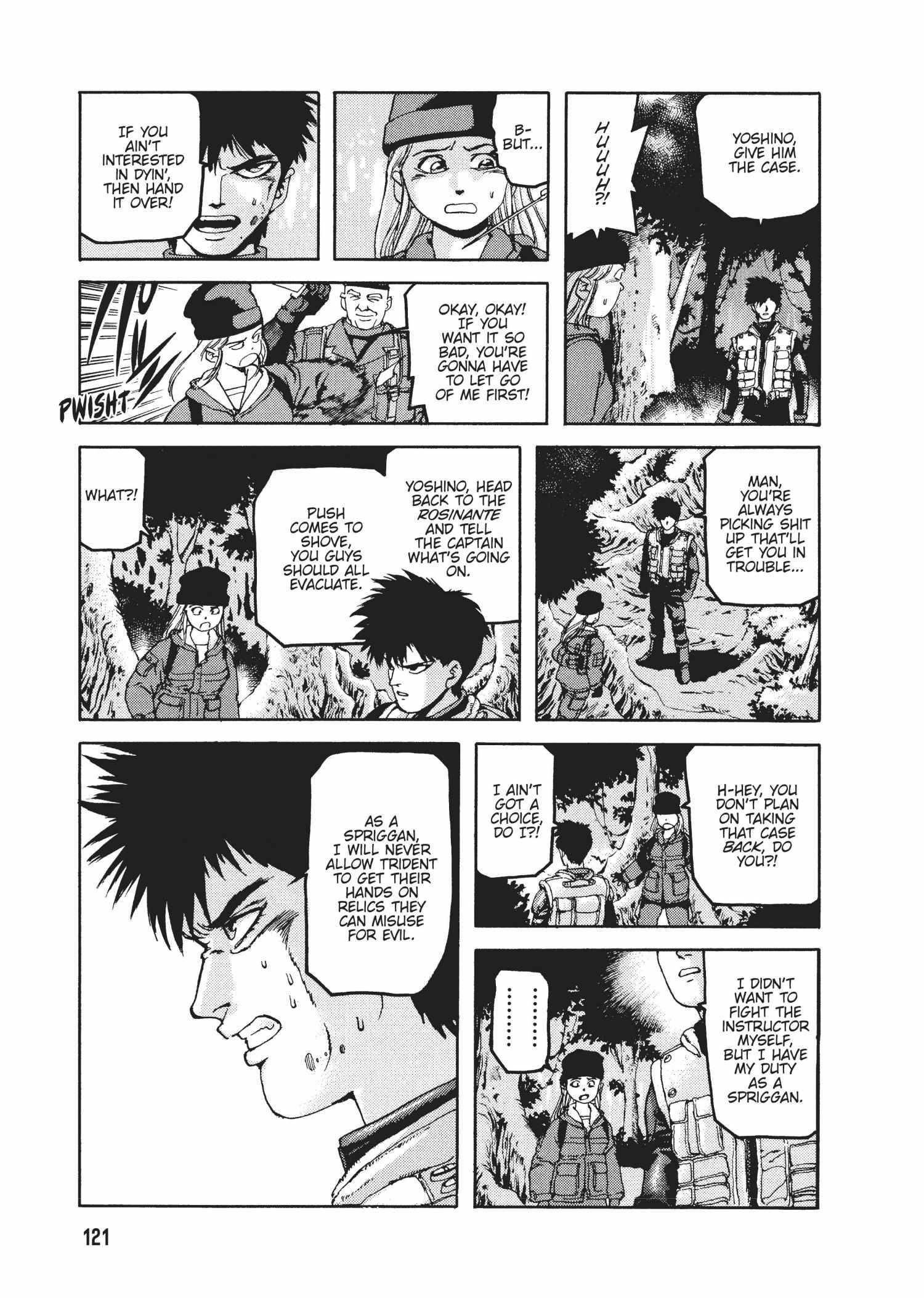 Spriggan Chapter 39 - Page 72