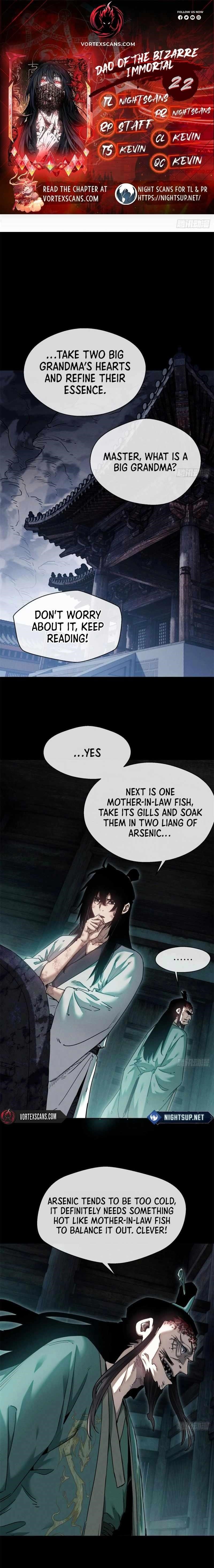 Dao of the Bizarre Immortal Chapter 22 - Page 1