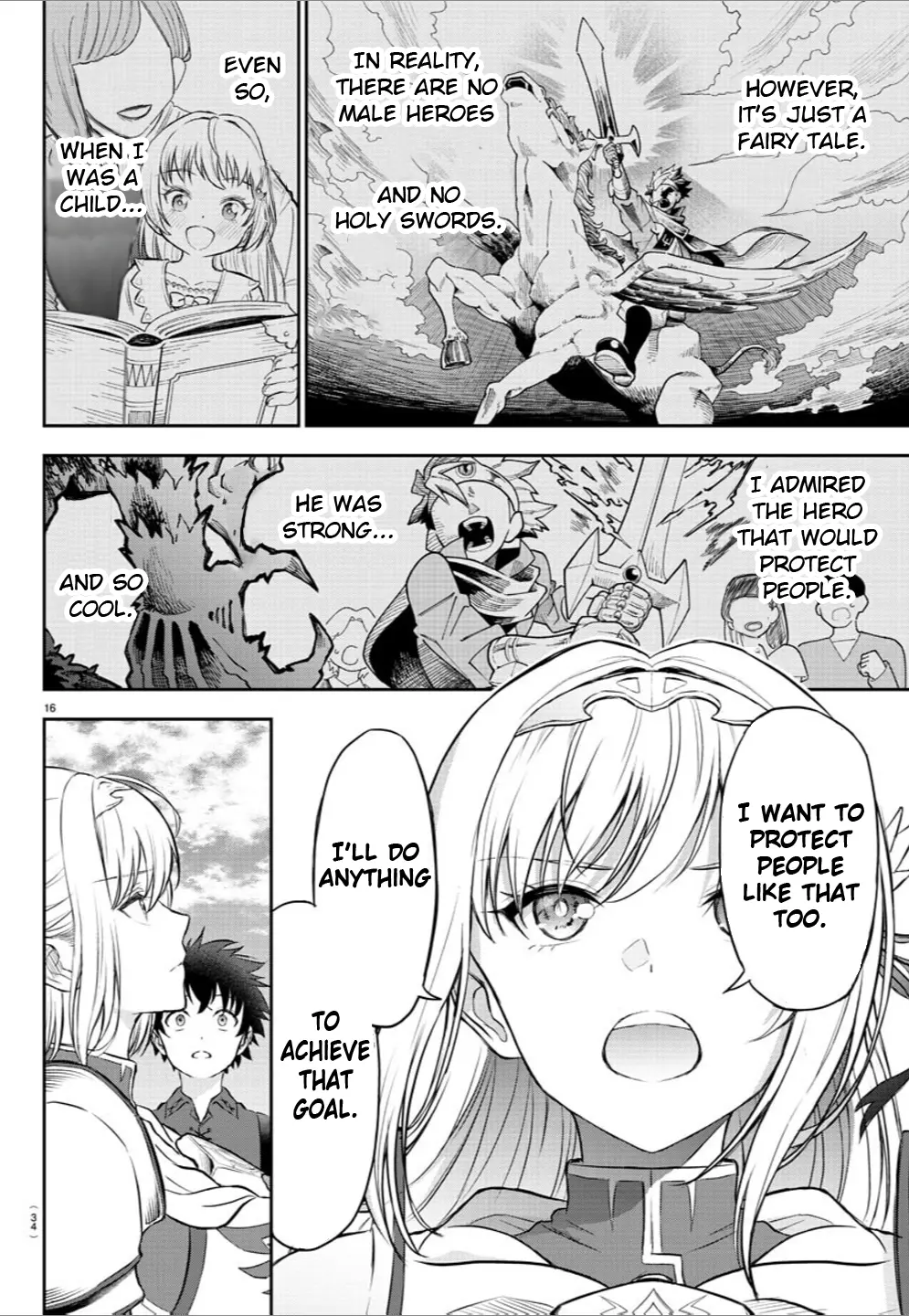 Cherry Hero and the “Holy” Sword Chapter 1 - Page 18