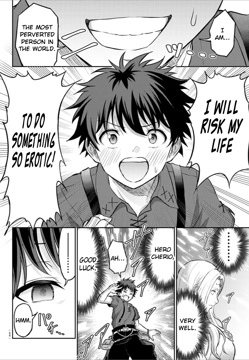 Cherry Hero and the “Holy” Sword Chapter 1 - Page 38