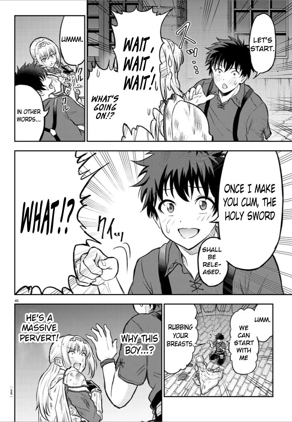 Cherry Hero and the “Holy” Sword Chapter 1 - Page 42