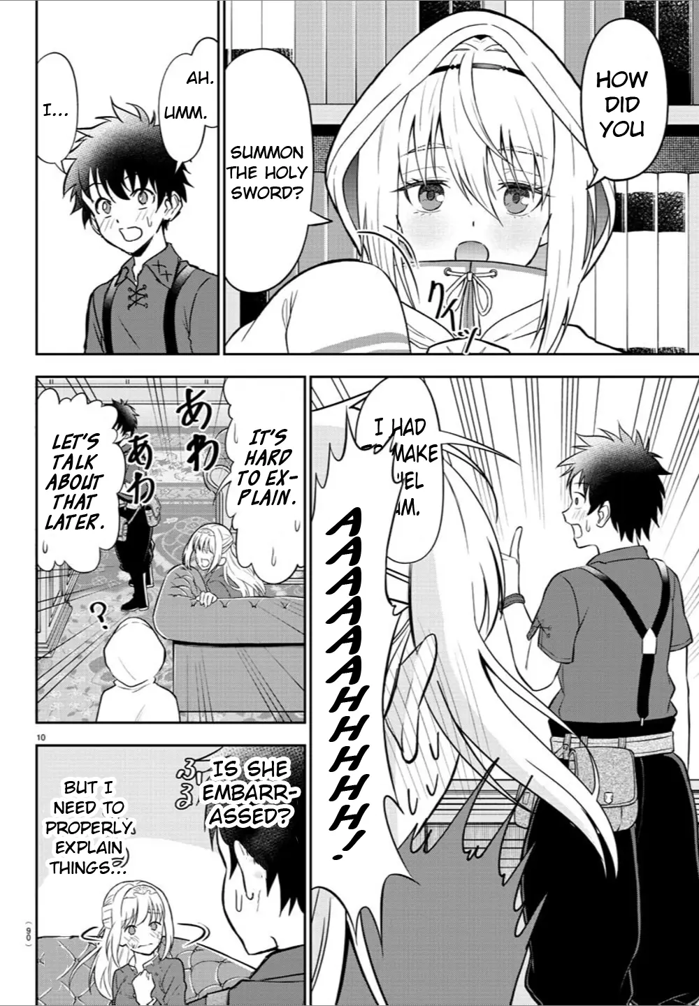 Cherry Hero and the “Holy” Sword Chapter 2 - Page 11