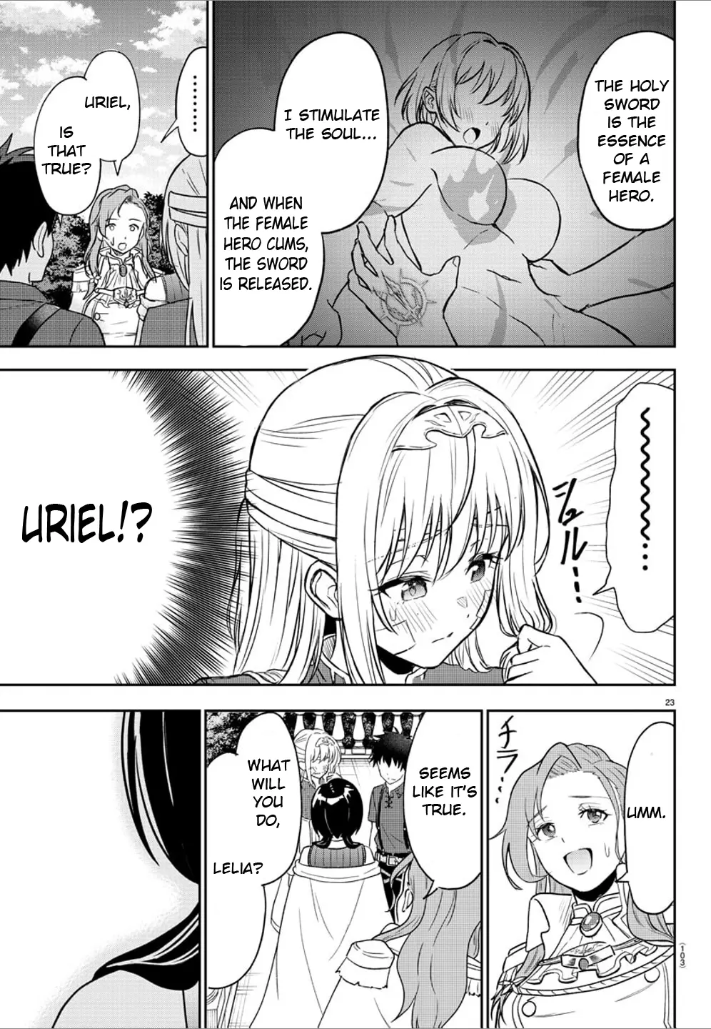 Cherry Hero and the “Holy” Sword Chapter 2 - Page 24