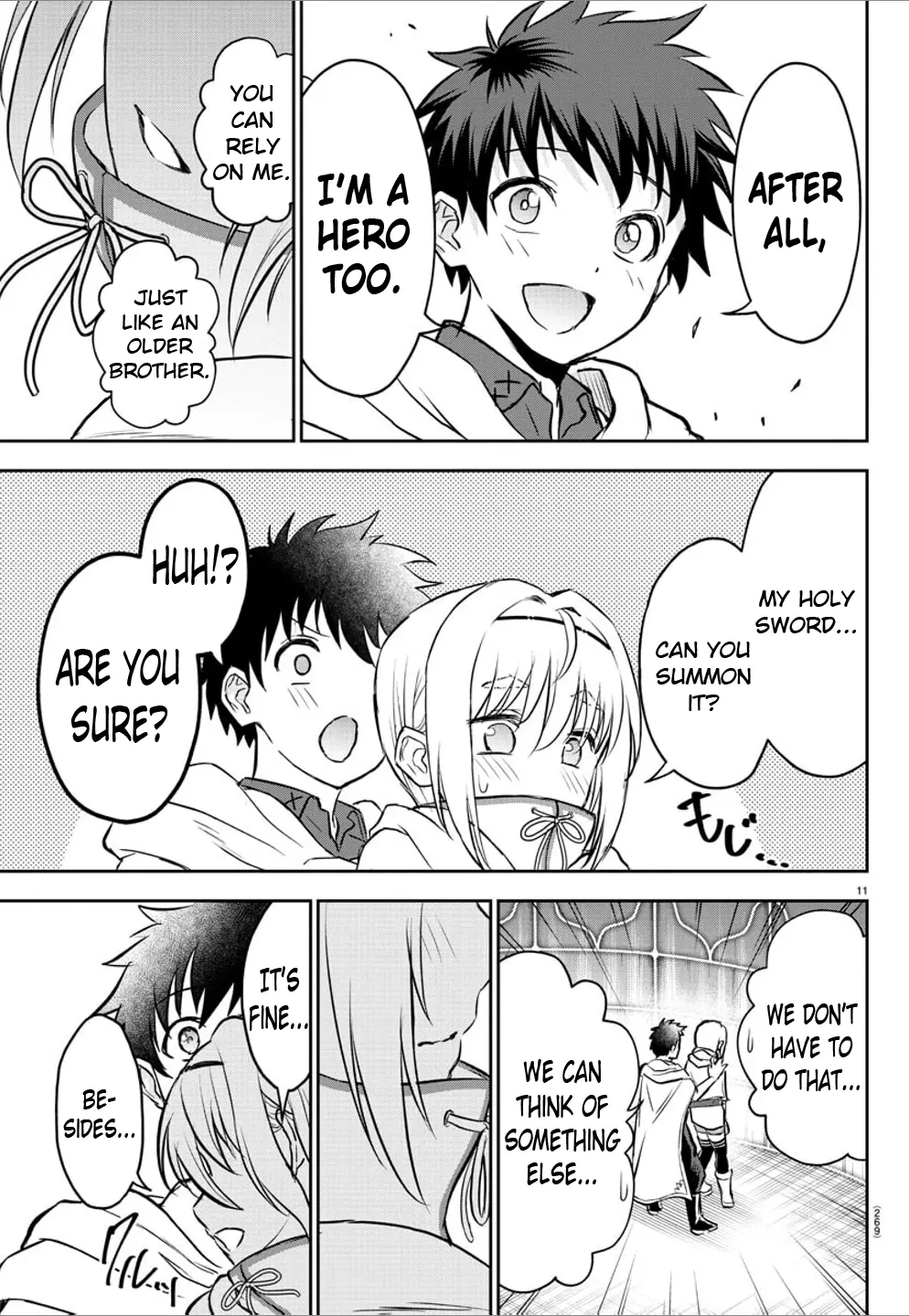 Cherry Hero and the “Holy” Sword Chapter 7 - Page 11