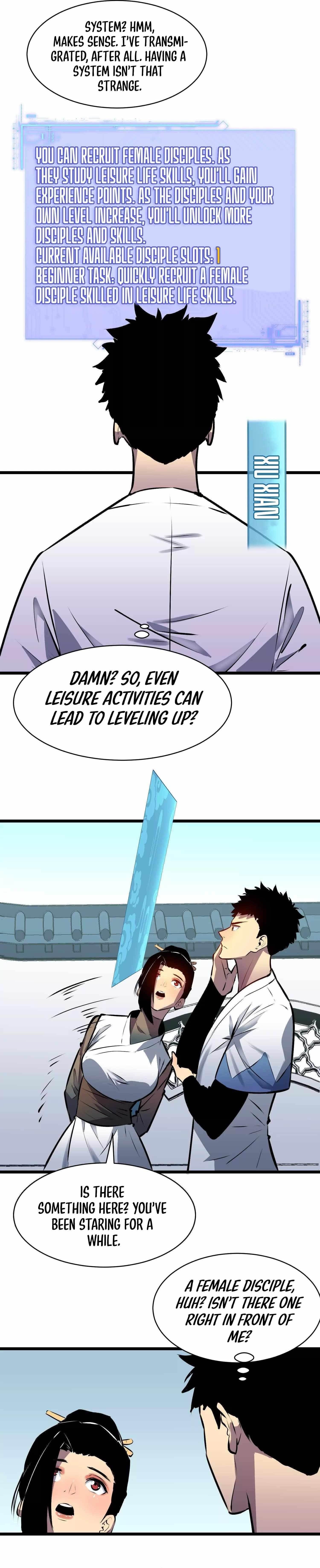 Starting as a Master of Female Disciples’ Leisure Skills Chapter 1 - Page 9