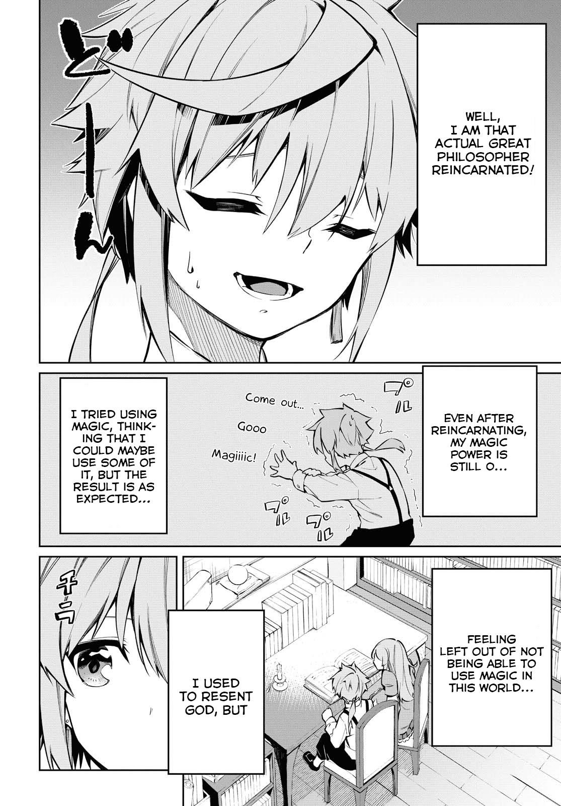 The Greatest Philosopher With Zero Magic Power. Chapter 1 - Page 8