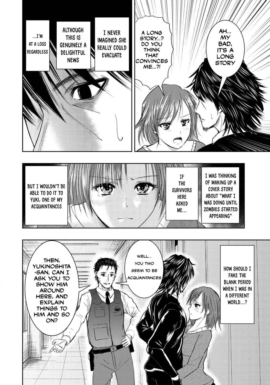 A Middle-aged Man Who Returned From Another World Becomes Unrivaled In The Apocalyptic World Chapter 7 - Page 12
