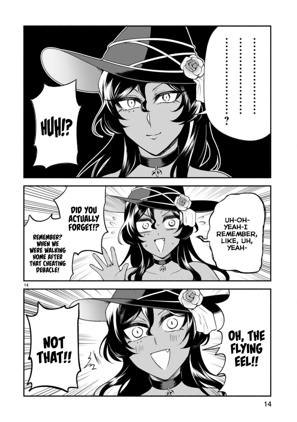 Dekoboko Majo no Oyako Jijou Chapter 35 - Page 14
