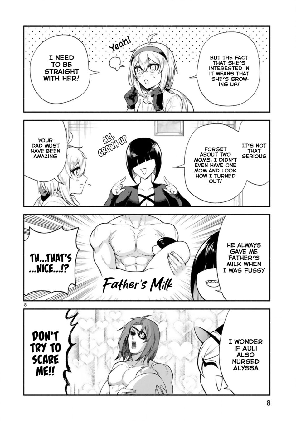 Dekoboko Majo no Oyako Jijou Chapter 35 - Page 8