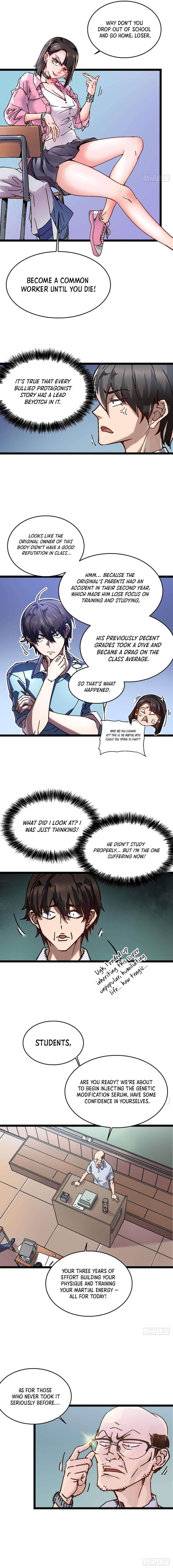 Martial Evolution: Start by Awakening the King of Monsters Chapter 1 - Page 5