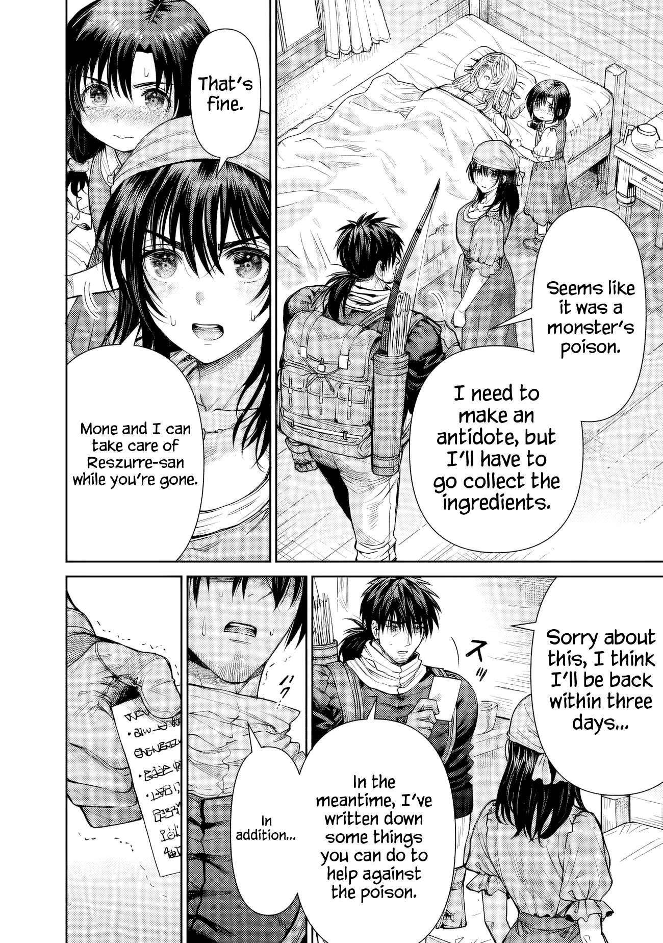 Boroboro no Elf-san wo Shiawase ni Suru Kusuriuri-san Chapter 4 - Page 6