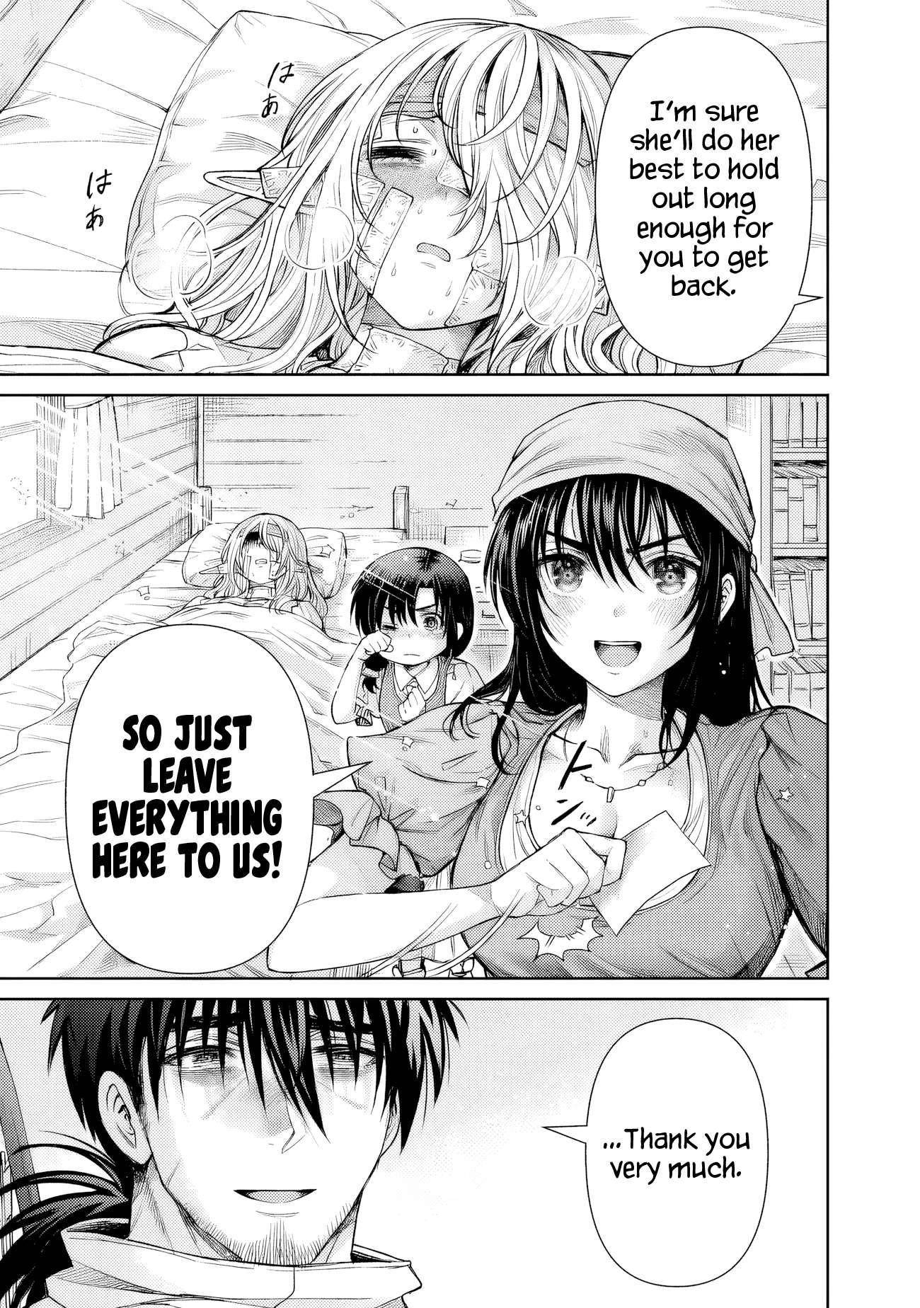 Boroboro no Elf-san wo Shiawase ni Suru Kusuriuri-san Chapter 4 - Page 9