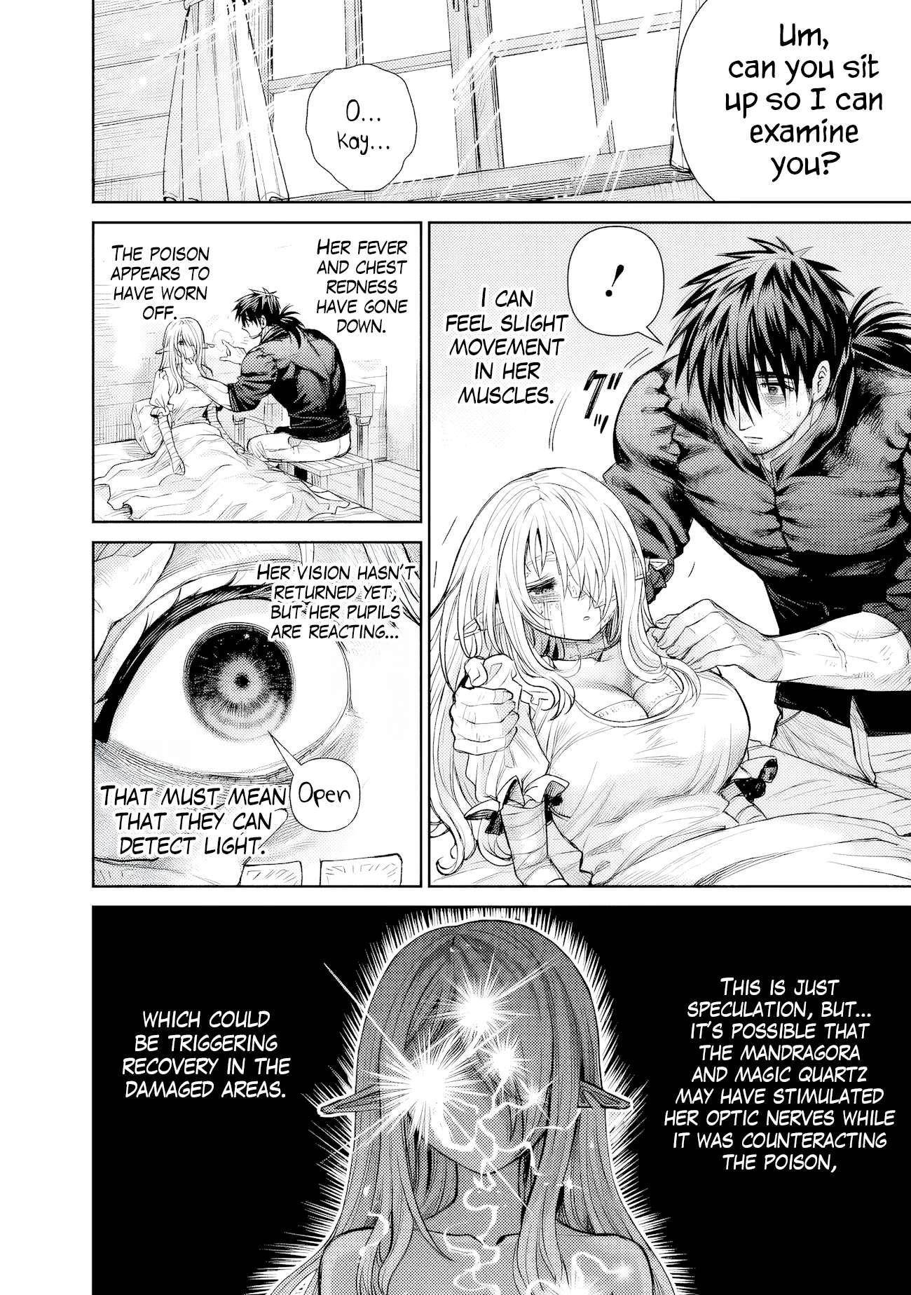 Boroboro no Elf-san wo Shiawase ni Suru Kusuriuri-san Chapter 5 - Page 12