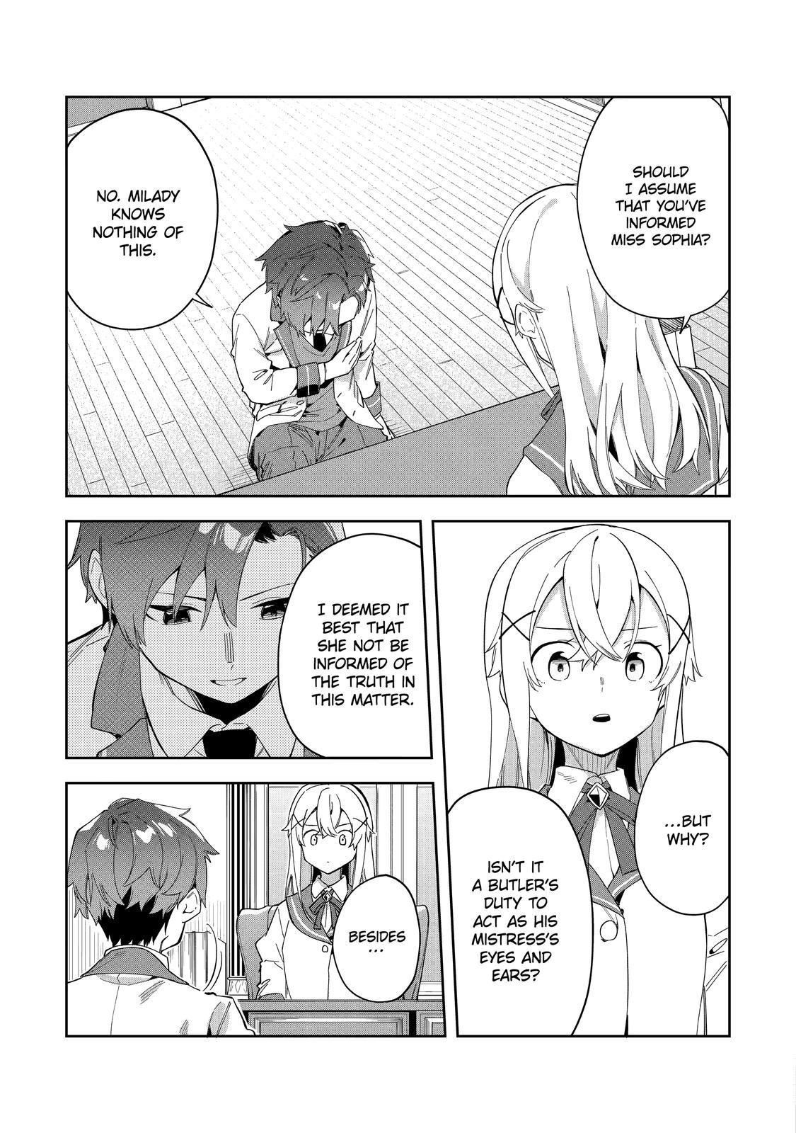The Villainous Daughter’s Butler ~I Raised Her to Be Very Cute~ Chapter 25 - Page 9