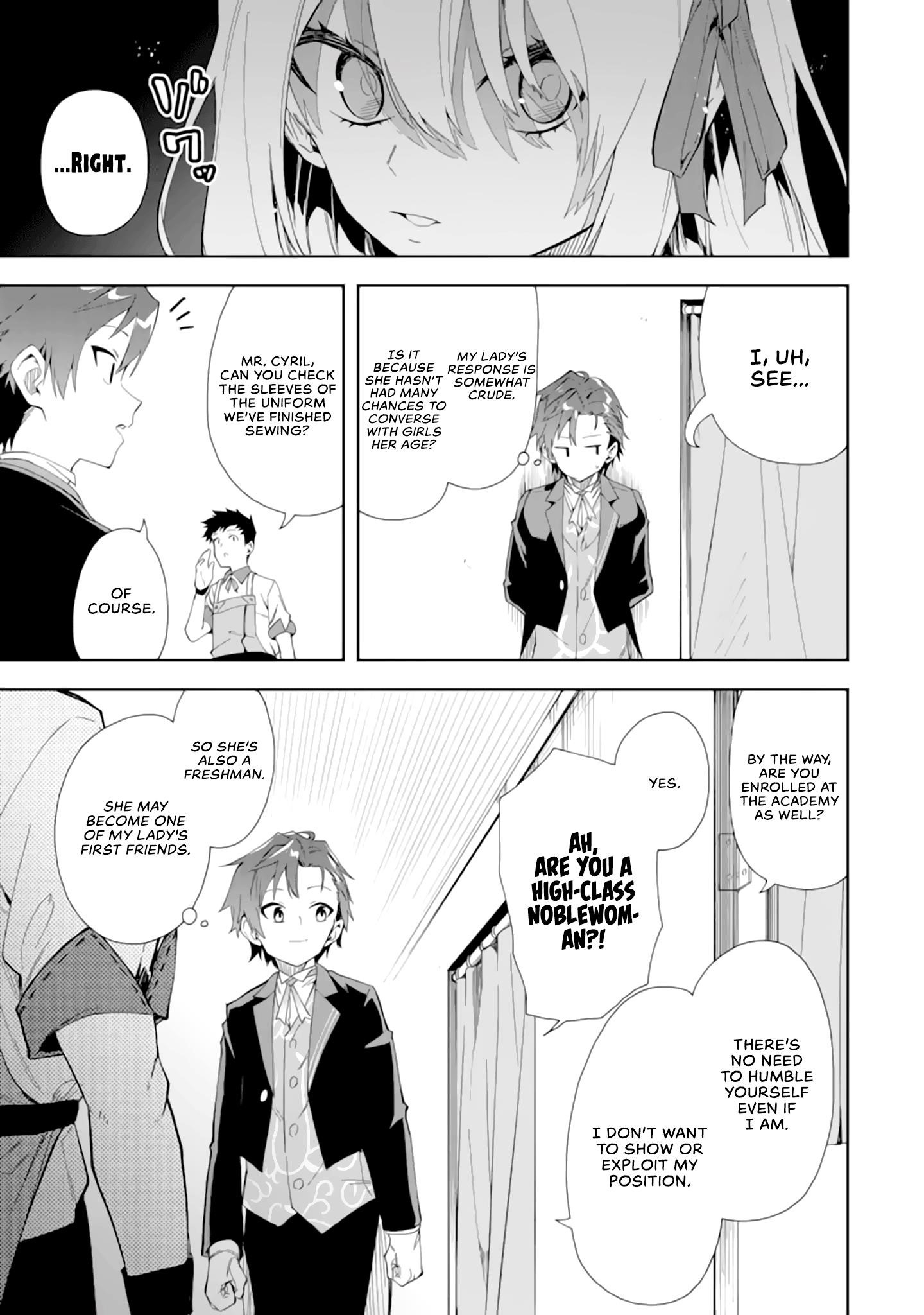 The Villainous Daughter’s Butler ~I Raised Her to Be Very Cute~ Chapter 4 - Page 15