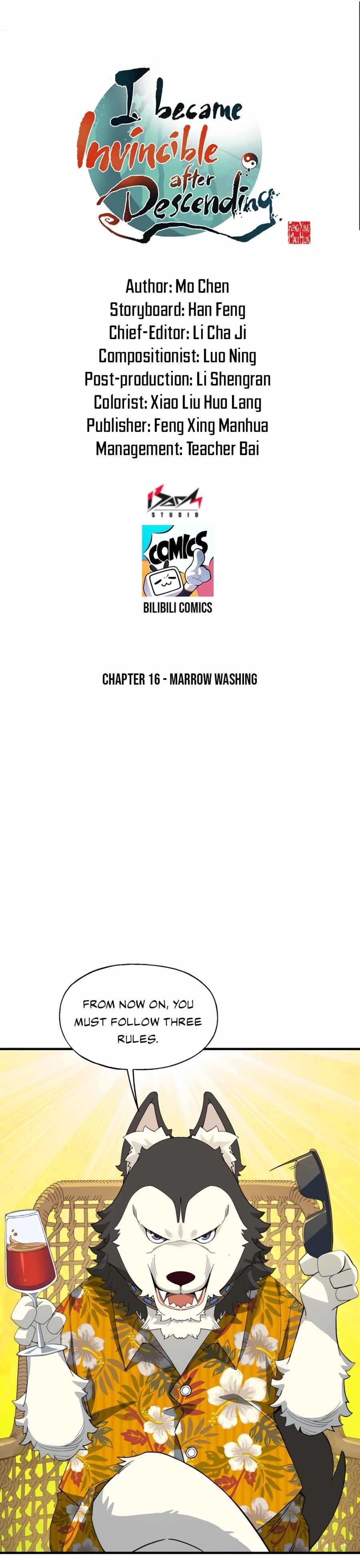 Descending The Mountain As Invincible Chapter 16 - Page 1