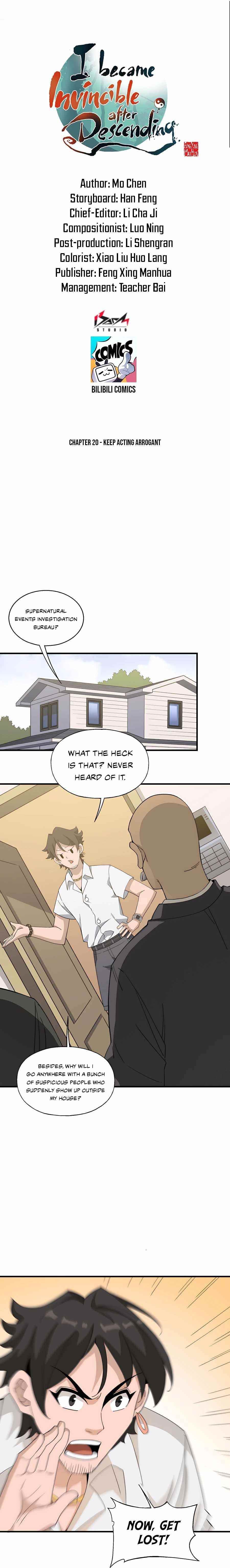 Descending The Mountain As Invincible Chapter 20 - Page 1