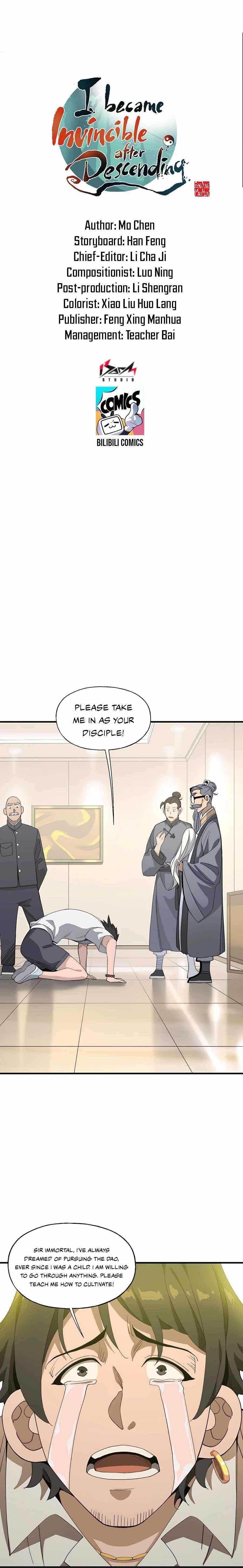 Descending The Mountain As Invincible Chapter 21 - Page 1