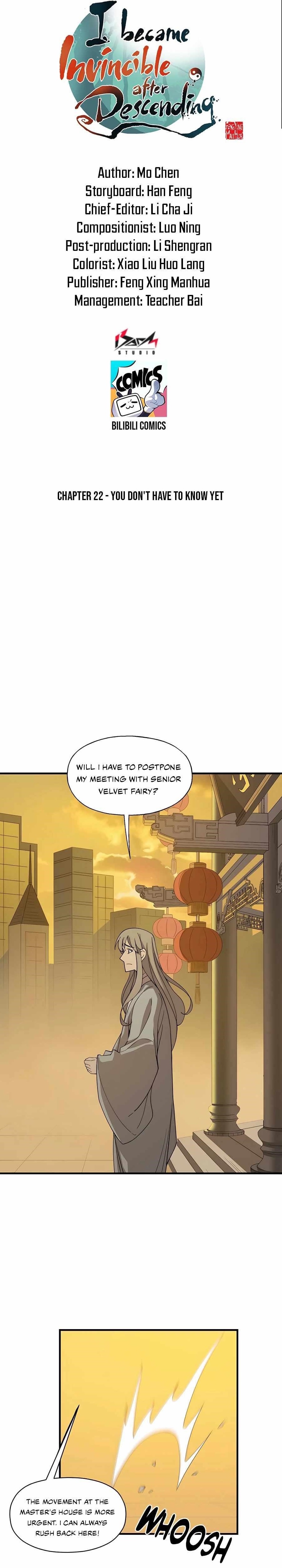 Descending The Mountain As Invincible Chapter 22 - Page 1