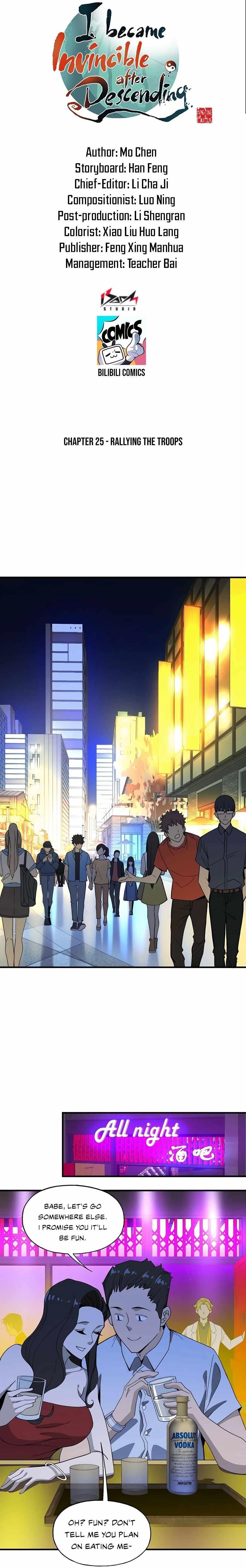 Descending The Mountain As Invincible Chapter 25 - Page 1