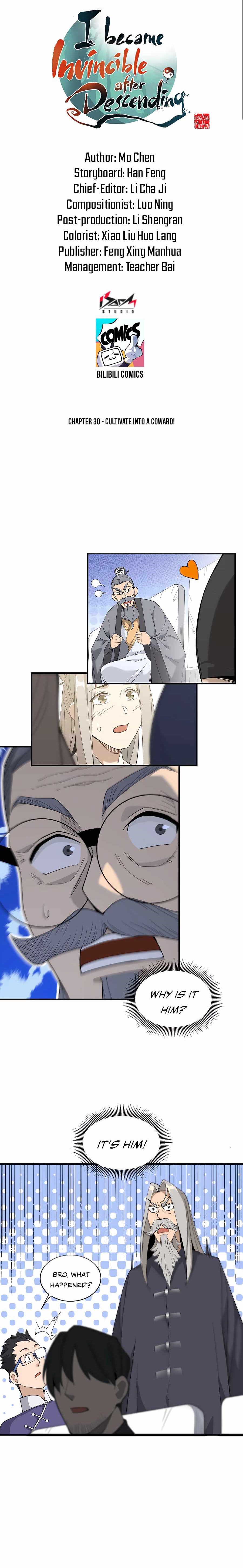 Descending The Mountain As Invincible Chapter 30 - Page 1