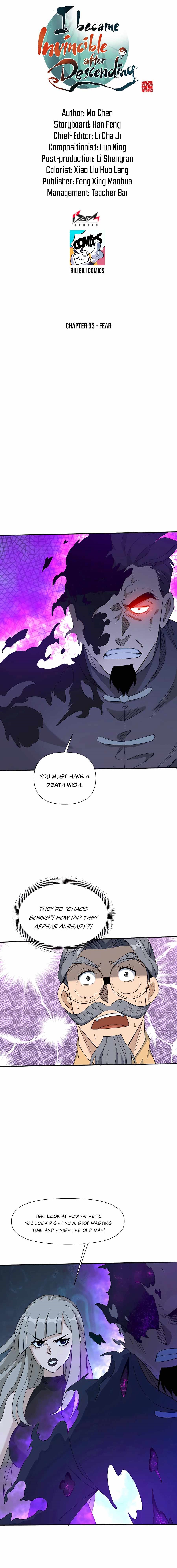 Descending The Mountain As Invincible Chapter 33 - Page 1