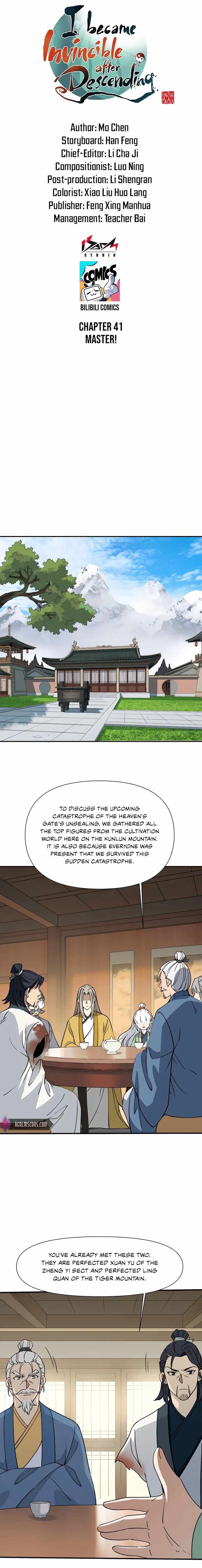 Descending The Mountain As Invincible Chapter 41 - Page 1