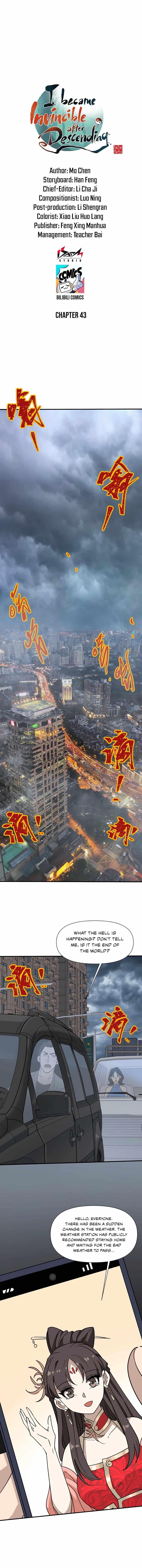 Descending The Mountain As Invincible Chapter 43 - Page 1