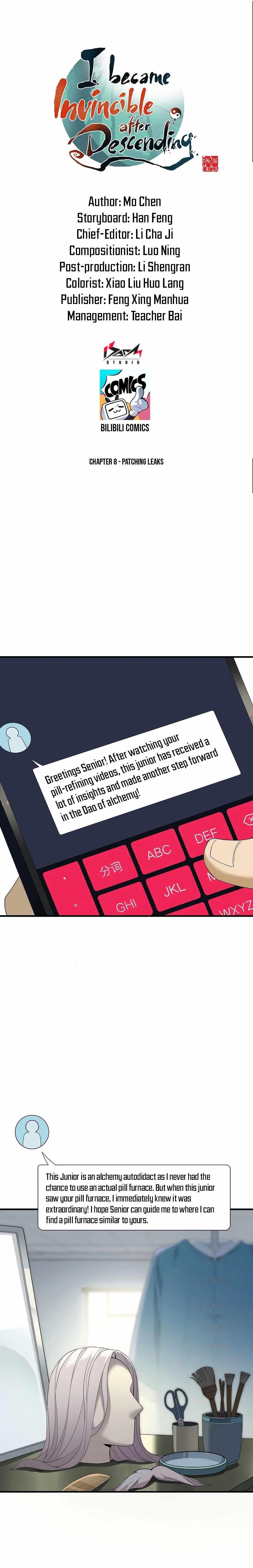 Descending The Mountain As Invincible Chapter 8 - Page 1